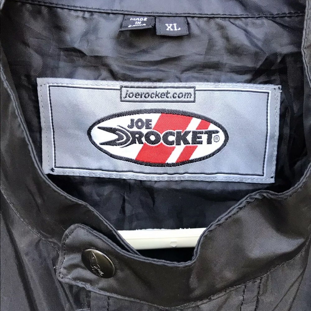 Joe Rocket Motorcycle Black Zip-in Jacket Liner XL